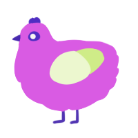A orchid and apple chicken