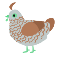 Microwaved Baked, a silver and brown chicken with a lace pattern