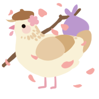 A cream and beige chicken with a neck-speckle pattern