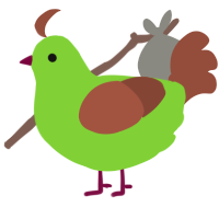 A grass and russet chicken