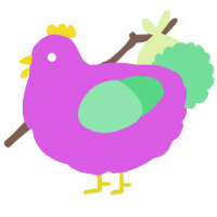 A orchid and spring chicken