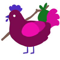 try 3 for sterrh, a wine and fuchsia chicken