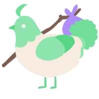A cream and spring chicken with a head pattern
