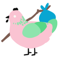 A rose and spring chicken with a neck-speckle pattern