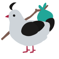 A mist and sable chicken