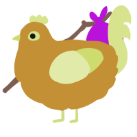 A gold and lemon chicken