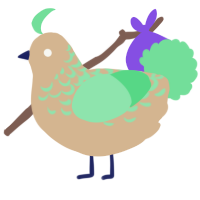 A beige and spring chicken with a half-lace pattern