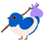 A cream and ultramarine chicken with a head pattern
