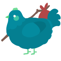 A sea chicken with a head pattern