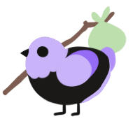 A sable and lilac chicken with a head pattern