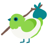 Macne Petit, a white and grass chicken with a head pattern