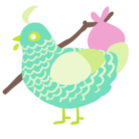 Mouthwash, a mint and apple chicken with a lace pattern