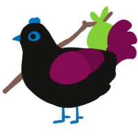 (unnamed), a black and wine chicken