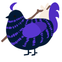 (unnamed), a tumblr and indigo chicken with a bar pattern