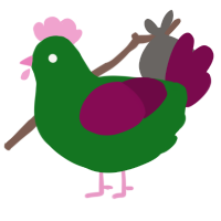 Grape Vine, a leaf and wine chicken