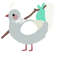 (unnamed), a silver and white chicken with a neck-speckle pattern