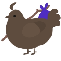 (unnamed), a bark chicken