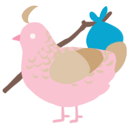 Strawberry Foam, a rose and beige chicken with a half-lace pattern