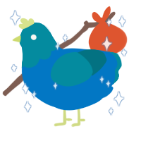 Shimmerwings, a sapphire and sea chicken with a head pattern