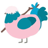 Kamille Bidan, a rose and sea chicken with a head pattern