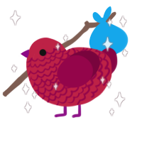 cranberry, a crimson and maroon chicken with a lace pattern