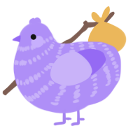 Lilac, a lilac chicken with a bar pattern