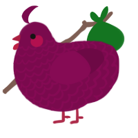 Tipsy, a wine chicken with a lace pattern