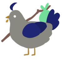 (unnamed), a ash and navy chicken