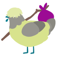 GetInto Hypnosis Mic, a lemon and ash chicken with a head pattern