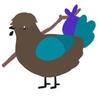 (unnamed), a bark and sea chicken