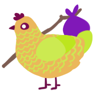Butternut, a honey and lime chicken with a lace pattern
