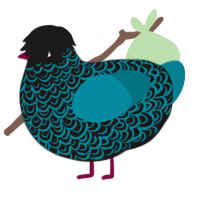 lipstick, a sable and sea chicken with a double-lace pattern