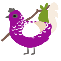 plum juice, a plum and cream chicken with a half-lace pattern