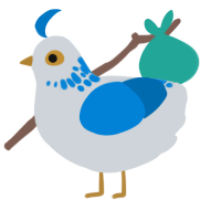 (unnamed), a mist and sapphire chicken with a neck-speckle pattern