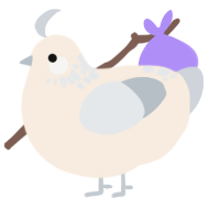(unnamed), a cream and mist chicken with a neck-speckle pattern