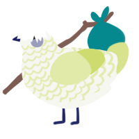Key Lime Pie, a white and lemon chicken with a lace pattern