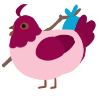 (unnamed), a rose and maroon chicken with a head pattern