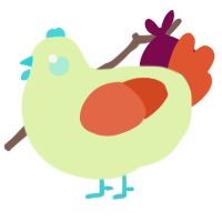 Lime Sorbet, a apple and vermilion chicken