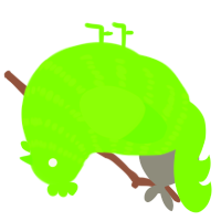 The Anomaly, a grass chicken with a bar pattern