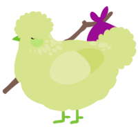 Limenhead, a lemon chicken with a neck-speckle pattern