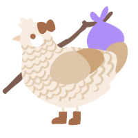 ᄉᆞ월, a cream and beige chicken with a lace pattern