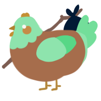 (unnamed), a brown and spring chicken with a head pattern