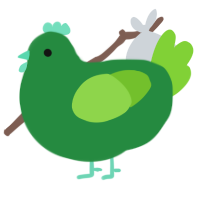 (unnamed), a viridian and grass chicken