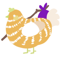 Buttered Zucchini, a honey and cream chicken with a bar pattern