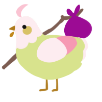 (unnamed), a lemon and rose chicken with a head pattern