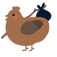 Low Residue, a brown and bark chicken