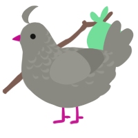 (unnamed), a ash chicken with a half-lace pattern