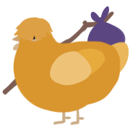 (unnamed), a orange and honey chicken