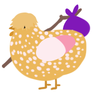 noooooo, a honey and rose chicken with a speckle pattern