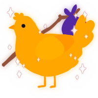 Mango, a orange chicken